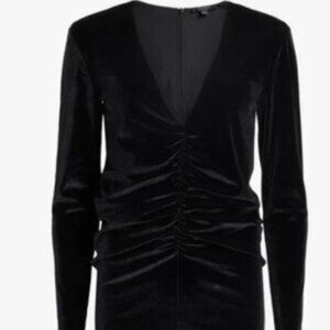 All Saints Anya Velvet Dress